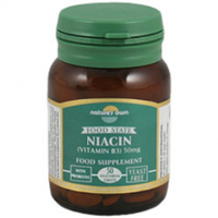 natures own Niacin B3 50mg 50 tabs