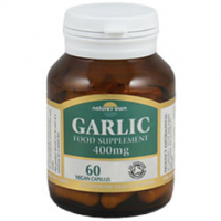 natures own Organic Garlic 400mg 60 vcaps