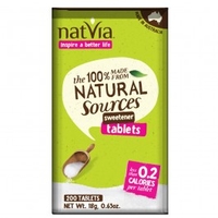 Natvia Sweetener Tablets 200 tablets