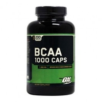 Optimum Nutrition BCAA 1000,  200 Caps