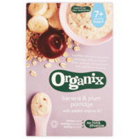 Organix Banana and Plum porridge 200g