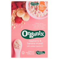 Organix Banana and Raspberry Muesli 200g