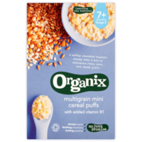 Organix Multigrain mini puffs 90g