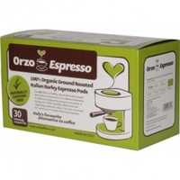 Orzo Coffee Espresso Pods 30 pods box