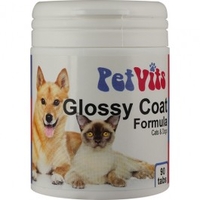 Petvits Glossy Coat Formula 90 Tablets