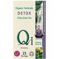 qi Organic Fair Trade Detox Tea 40g 25 Tea bags