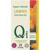 qi Organic Fair Trade Green Tea with Lemon 50g 25 Tea bags
