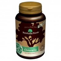 Rainforest Foods Organic Chlorella & Spirulina 300 Tablets