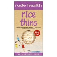 rude health Organic Rice Thins 130g