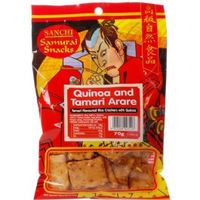 Sanchi Quinoa & Tamari Arare Crackers 70g