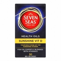 Seven Seas Health Oils Sunshine Vitamin D 30 Capsule