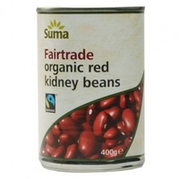 Suma Fairtrade R.Kidney Beans 400g