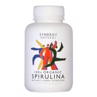 Synergy Natural Organic Spirulina 1000 Tablets