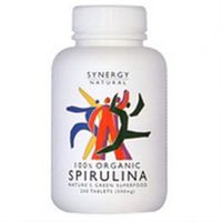 Synergy Natural Organic Spirulina Tablets 100