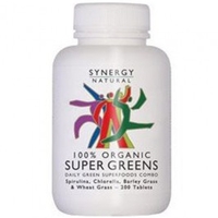 Synergy Natural Super Greens 100 Tablets