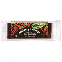 the raw chocolate company Goji & Orange Mini Raw Choc 22g