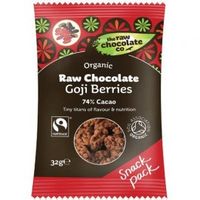 The Raw Chocolate Company Goji Berries Snack Pack 32g