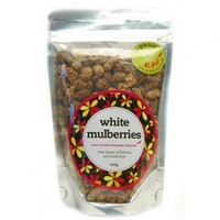 The Raw Chocolate Company Limited Organic White Mulberries 200g