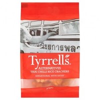 tyrrells Thai Chilli Rice Crackers 50g