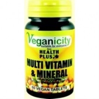 veganicity Multi Vitamins & Minerals 60 V tabs
