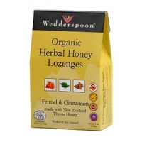 Wedderspoon Herbal Thyme Honey Lozenges 120g