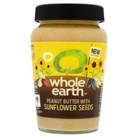 Whole Earth Peanut Butter with Sunflower Seeds 340g