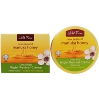 Wild Ferns Manuka Honey Night Revival Cream 100ml