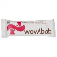 Wow Bab Organic Cereal Bar Red Fruit Baobab 30g