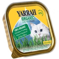 Yarrah Organic Cat Chicken chunks with turkey - 100g