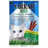 Yarrah Organic chew sticks cat - 15g
