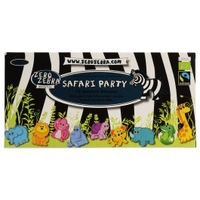 Zero Zebra Safari Party 10 Organic Animal Shapes 75g