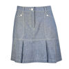 NEW - Daily Sports Chambray Skort with Pretty Kick Pleats