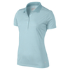 NEW - Nike Ladies Flattering Fit Polo with Delicate White Stripes