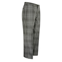 Nike Dri-Fit Golf Trousers with Black and Grey Check