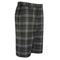 Ping Junior Shorts with White & Grey Checks