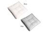 Casual Chair and Sofa Cushions - Ivory/Grey - The Southwold Collection by Harrod Horticultural