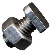 Cropped Head Bolts & Nuts M6x11mm
