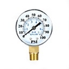 0100psi 07bar Dual Scale Mechanical Pressure Gauge Pool Filter Aquarium Water Air Gas Pressure Gauge Meter 1/4 inch NPT Bottom Mount
