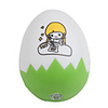 0.1W Egg Shaped Energy Saving Night Lamp (Green)CN-562