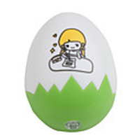 0.1W Egg Shaped Energy Saving Night Lamp (Green)CN-562