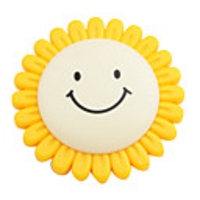 0.1W Sunflower Shaped Energy Saving Night Lamp (Yellow)CN-563