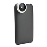 0.24x 190 Degree Super Fish Eye Thread Lens with Back Case for iPhone 3G and 3GS