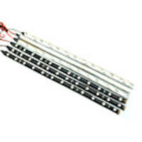 0.3m LED Light Strips Waterproof Tiktok Lights 12LED LEDs White Red Blue Flexible 12 V IP44