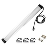0.3m Rigid LED Light Bars 24 LEDs 5630 SMD 1Set Mounting Bracket 1 set Warm White Cold White USB New Design Suitable for Vehicles USB Powered / IP44