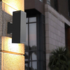 1 Head 2 Heads Led Wall Lamp Outdoor Waterproof Square Top And Bottom Illumination Wall Lamp Modern Aisle Corridor Wall Lamp miniinthebox