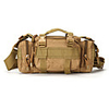 1 L Hiking Carry Bag Military Tactical Backpack Multifunctional Quick Dry Wear Resistance Outdoor Hiking Cycling / Bike Camping Nylon Black Camouflage Khaki