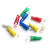 1-LED Multicoloured Bulbs (10pcs, 12V)
