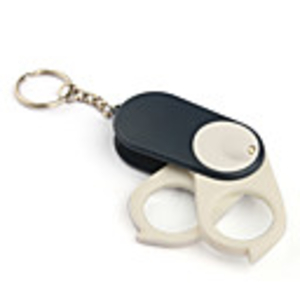 1 LED With 2 Magnifiers Blue (10 X)