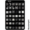 1 Metal False Nails Lovely Flower Abstract Cartoon for Finger Toe Other / Punk