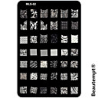 1 Metal False Nails Lovely Flower Abstract Cartoon for Finger Toe Other / Punk